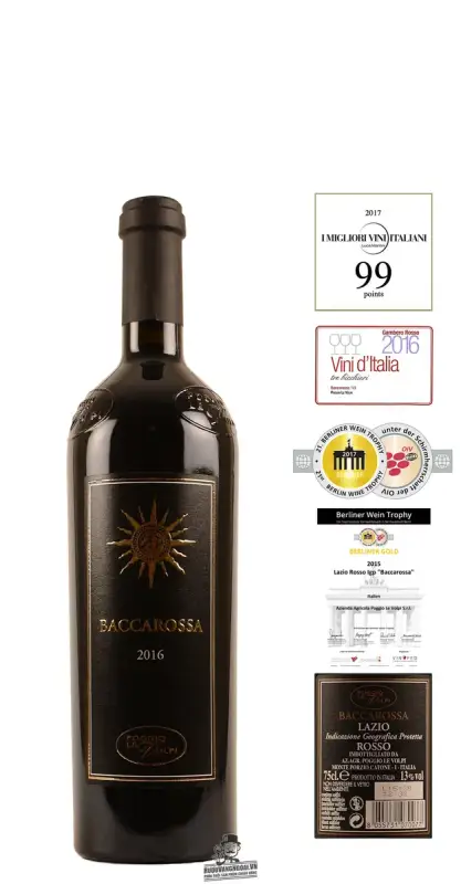 Vang Ý BACCAROSSA POGGIO LE VOLPI