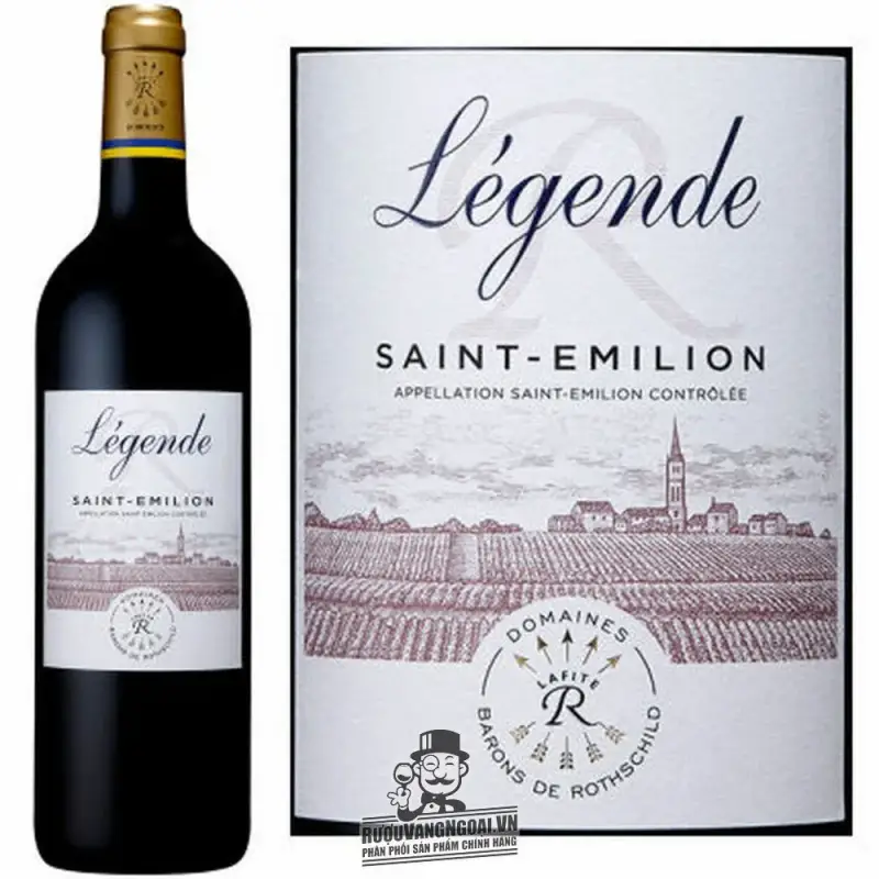 Địa chỉ bán vang phap legende saint emilion domaines barons de rothschild cao cap giá rẻ nhất