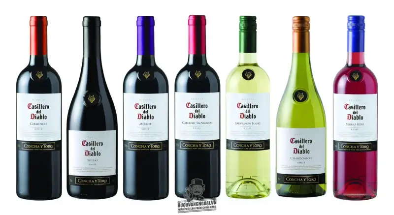 Vang Chile CASILLERO DEL DIABLO Carmenere