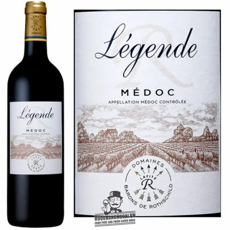 Địa chỉ mua vang phap legende medoc domaines barons de rothschild cao cap giá rẻ nhất