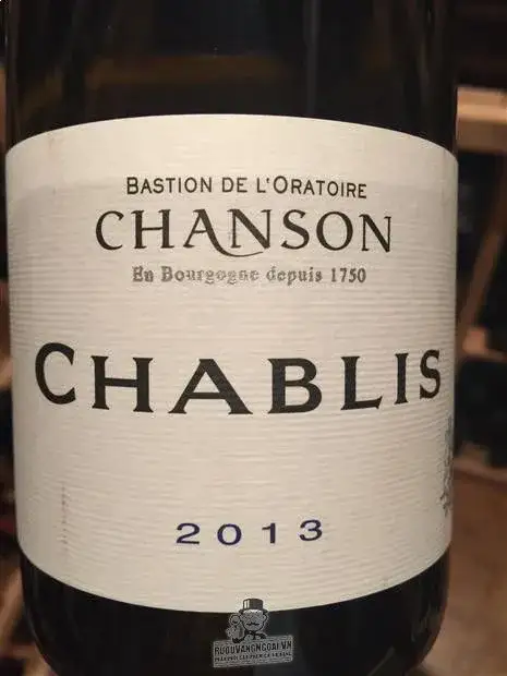 Vang Pháp Chablis Domaine Chanson