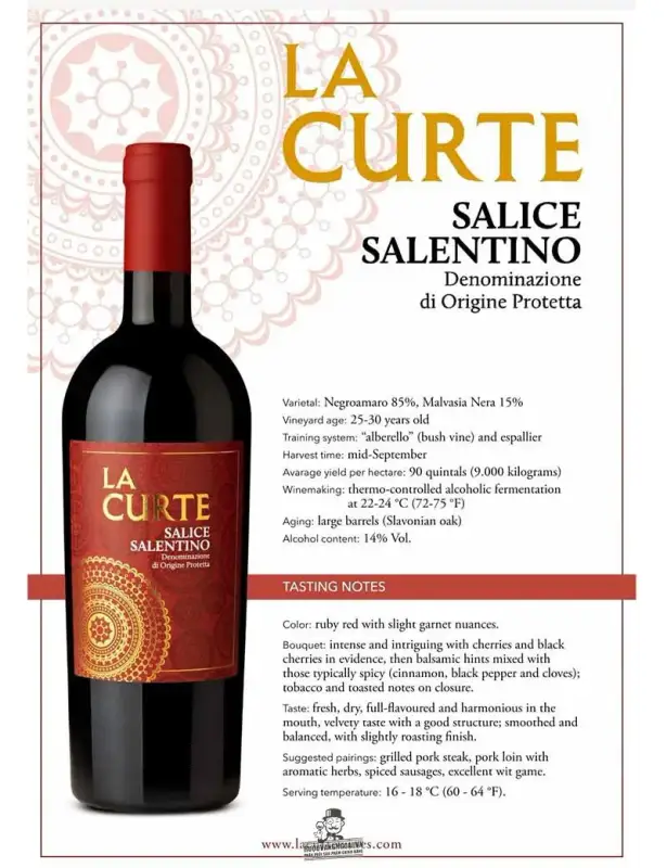 La Curte Salice Salentino