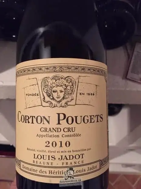 Vang Pháp Louis Jadot Corton Pougets 2014