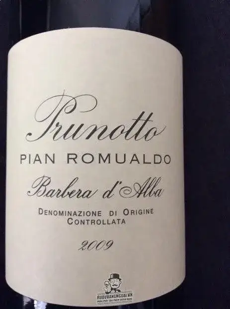 Vang Ý Prunotto Pian Romualdo Barbera d
