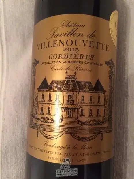 Vang Pháp Château Pavillon de Villenouvette Corbières