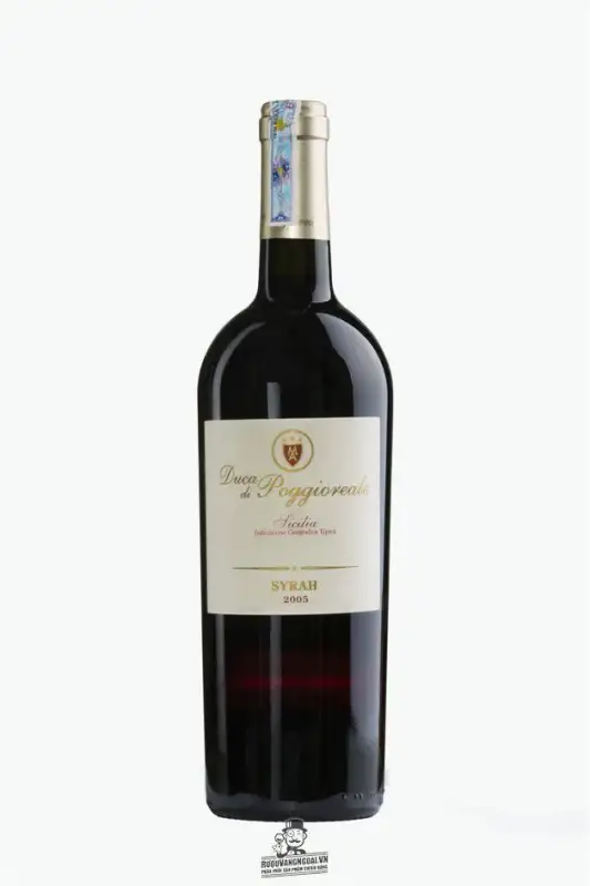 Vang Ý Duca Di Poggioreale Syrah 2005