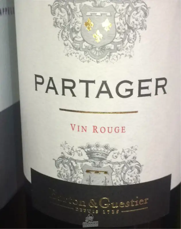 Rượu vang Barton & Guestier Partager (Red - White)
