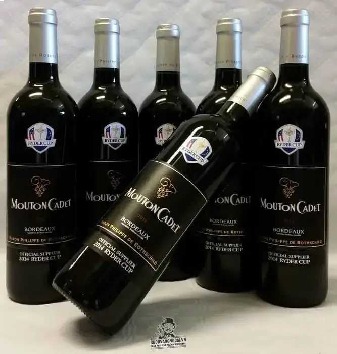 Vang Pháp Baron Philippe Mouton Cadet Ryder Cup Bordeaux