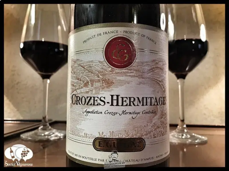 Rượu vang Pháp Guigal Crozes Hermitage