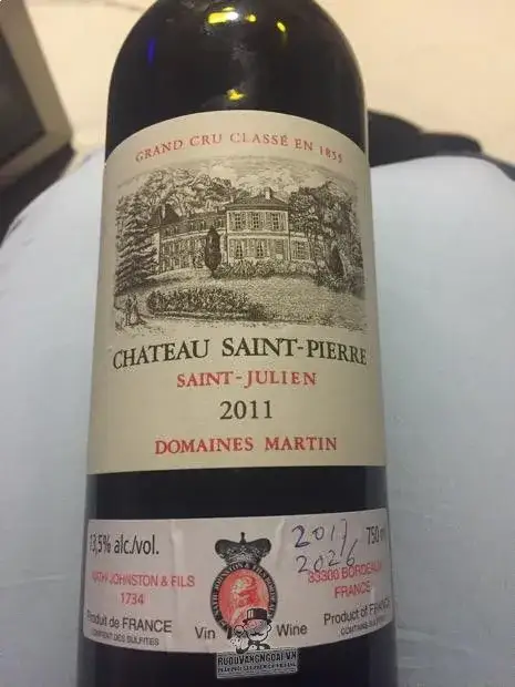 Vang Pháp Chateau Saint Pierre Saint Julien 2011
