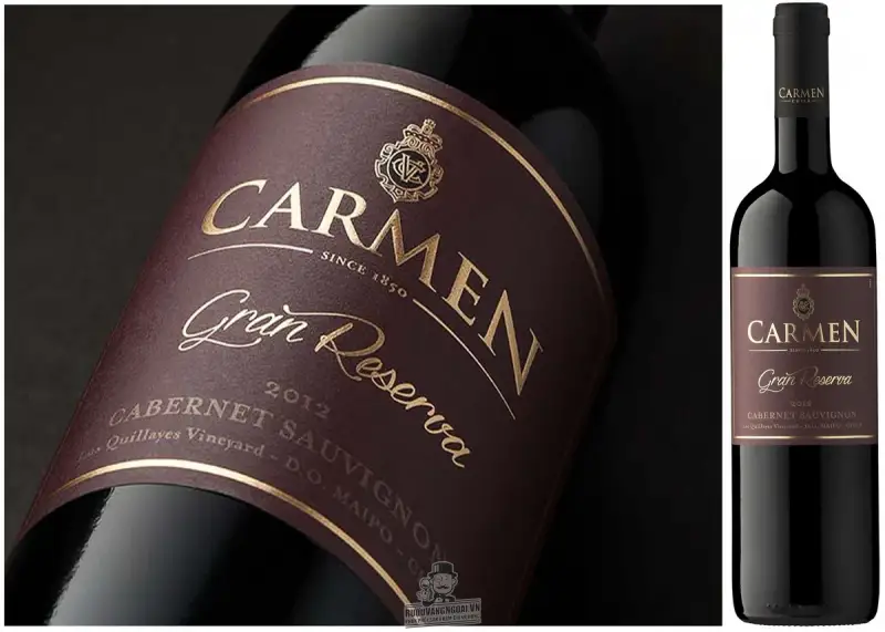 Vang Chile CARMEN GRAN RESERVA CABERNET SAUVIGNON