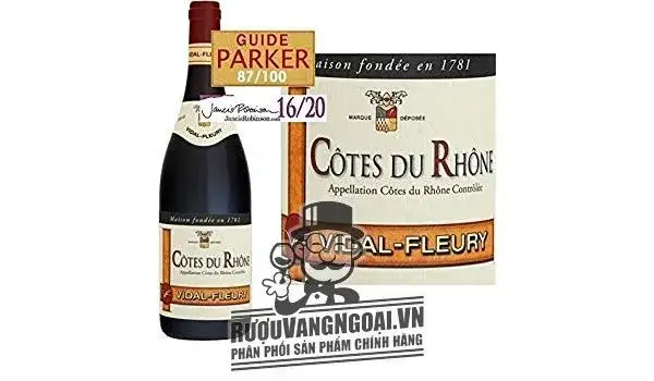 Vang Pháp COTES DU RHONE VIDAL FLEURY