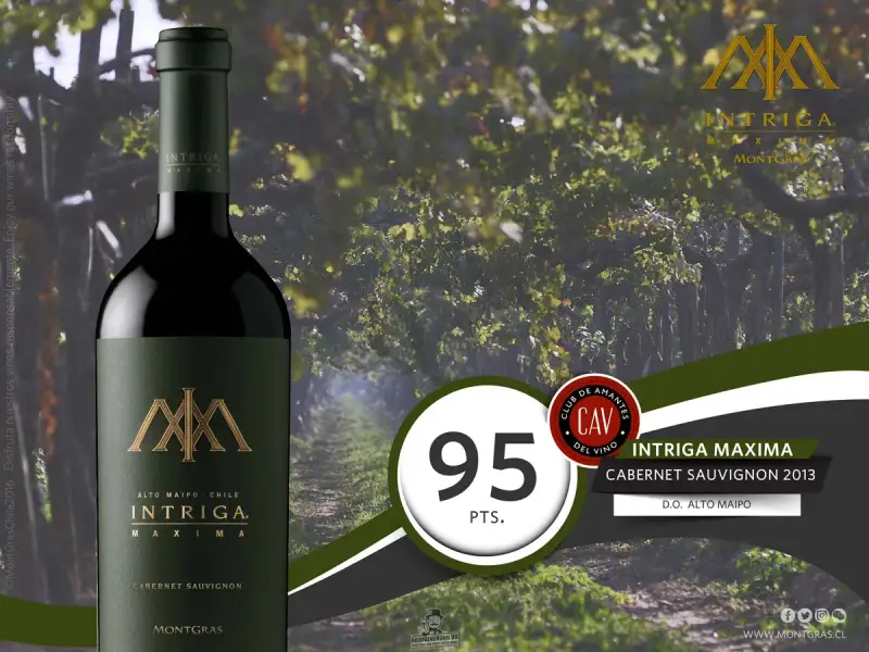 Vang Chile MontGras INTRIGA MAXIMA