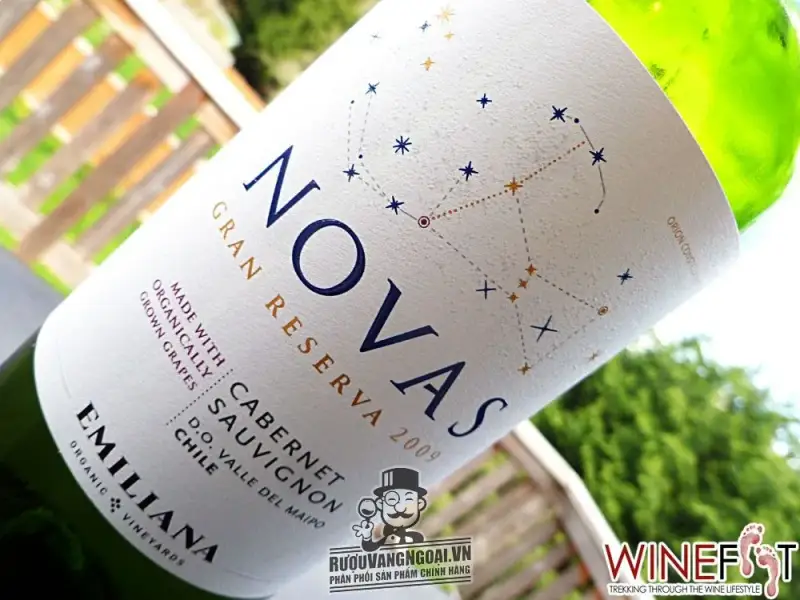 Vang Chile NOVAS Gran Reserva Cabernet Sauvignon