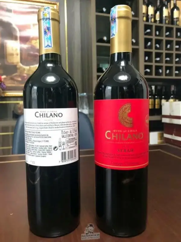 Rượu vang Chilano Syrah