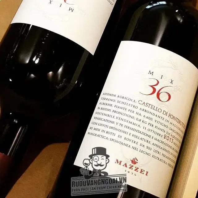 Rượu Vang Ý MIX 36 MAZZEI Thượng hạng