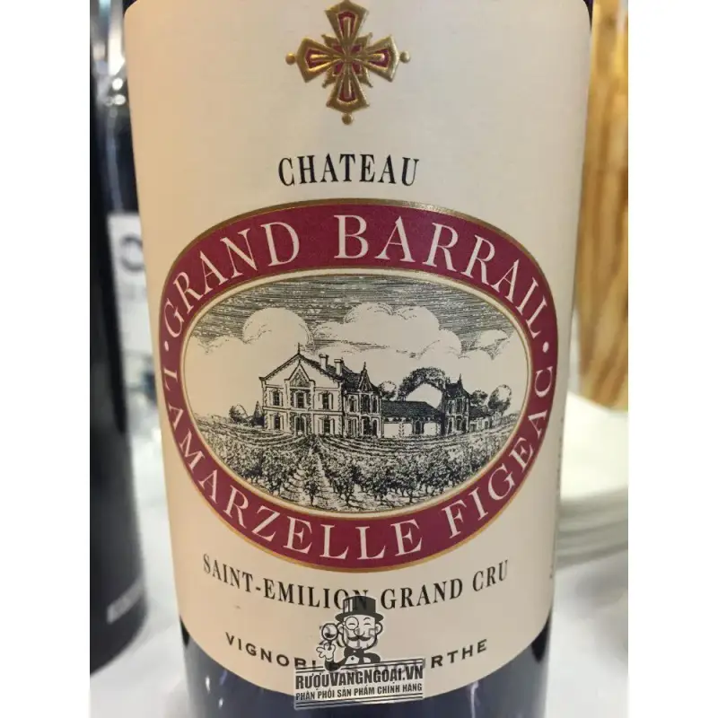 vang phap chateau grand barrail lamarzelle saint emilion gran cru giá bao nhiêu