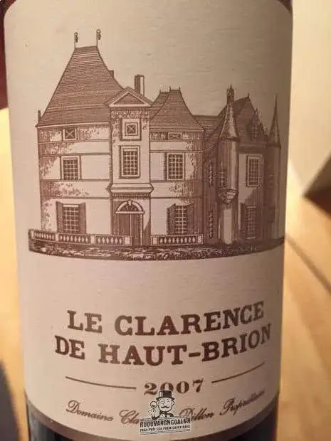 Vang Pháp Le Clarence de Haut Brion 2013