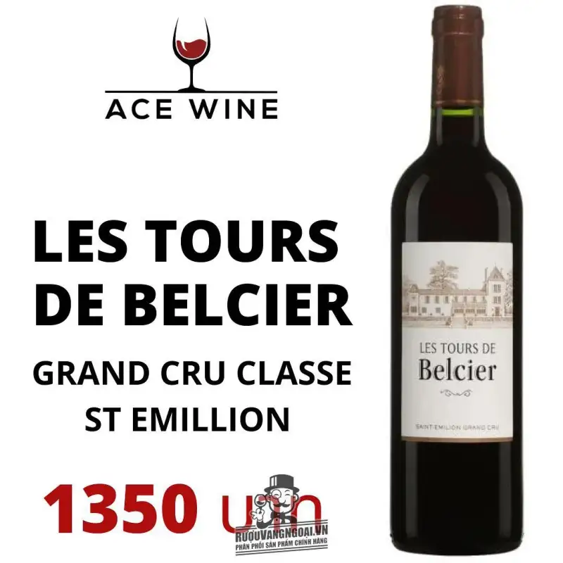 Địa chỉ bán vang phap les tours de belcier saint emilion grand cru classe giá rẻ nhất