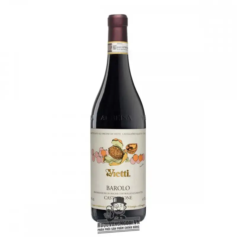 Rượu Vang Ý Vietti Barolo Castiglione cao cấp