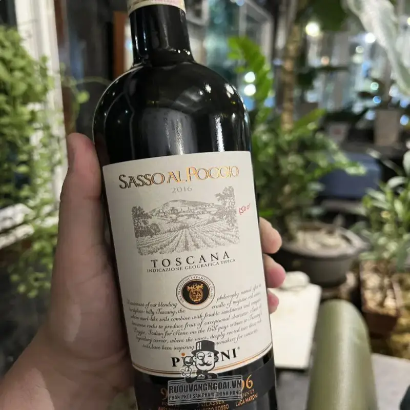 Mua ruou vang piccini sasso al poggio toscana igt giá rẻ tại Sài Gòn