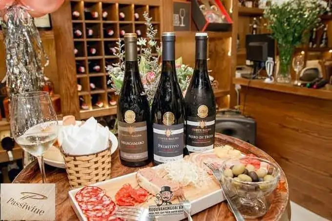 Vang Ý Primitivo Salento Corte Balda 750ml