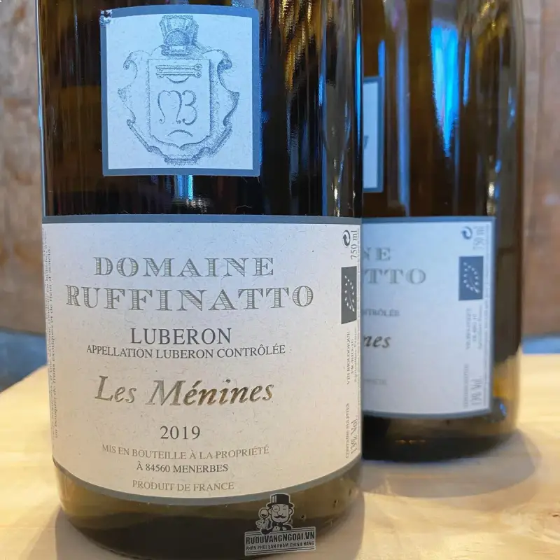 Rượu Vang Domaine Ruffinatto Luberon Les Menines