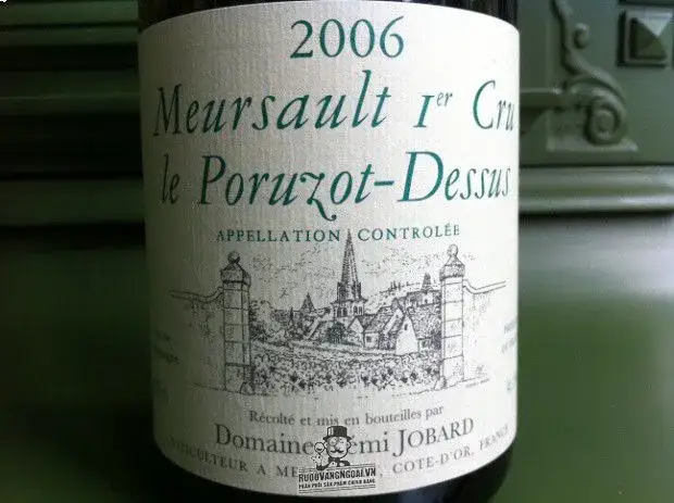 Vang Pháp Meursault Le Poruzot dessus Remi Jobard