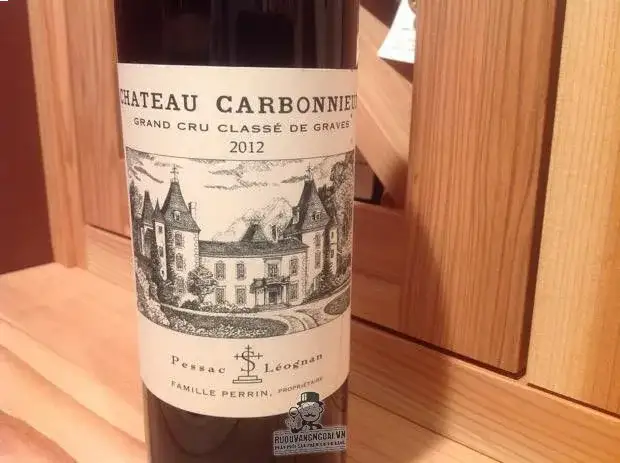 Vang Pháp Chateau Carbonnieux Pessac Leognan 2012 Red
