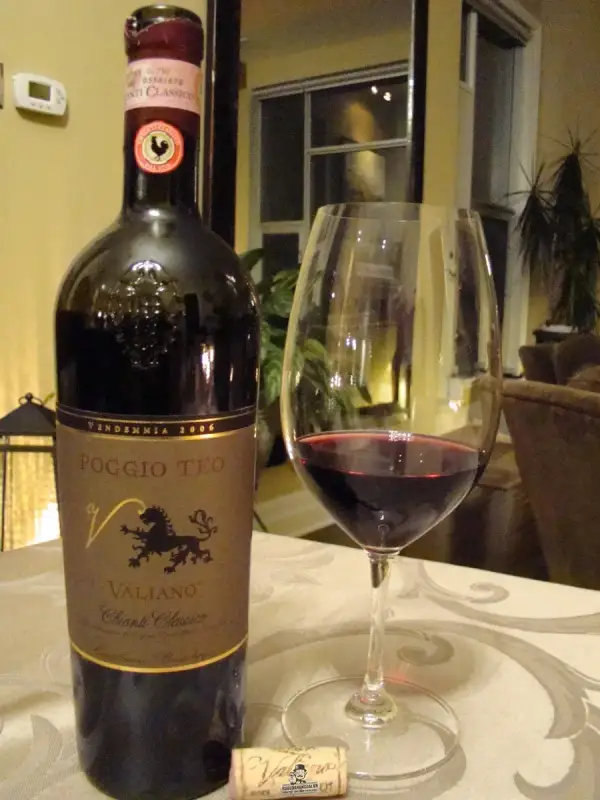 Rượu vang Valiano Poggio Teo Chianti Classico DOCG