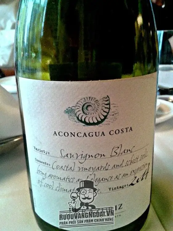 Káº¿t quáº£ hÃ¬nh áº£nh cho ACONCAGUA COSTA SAUVIGNON BLANC ERRAZURIZ