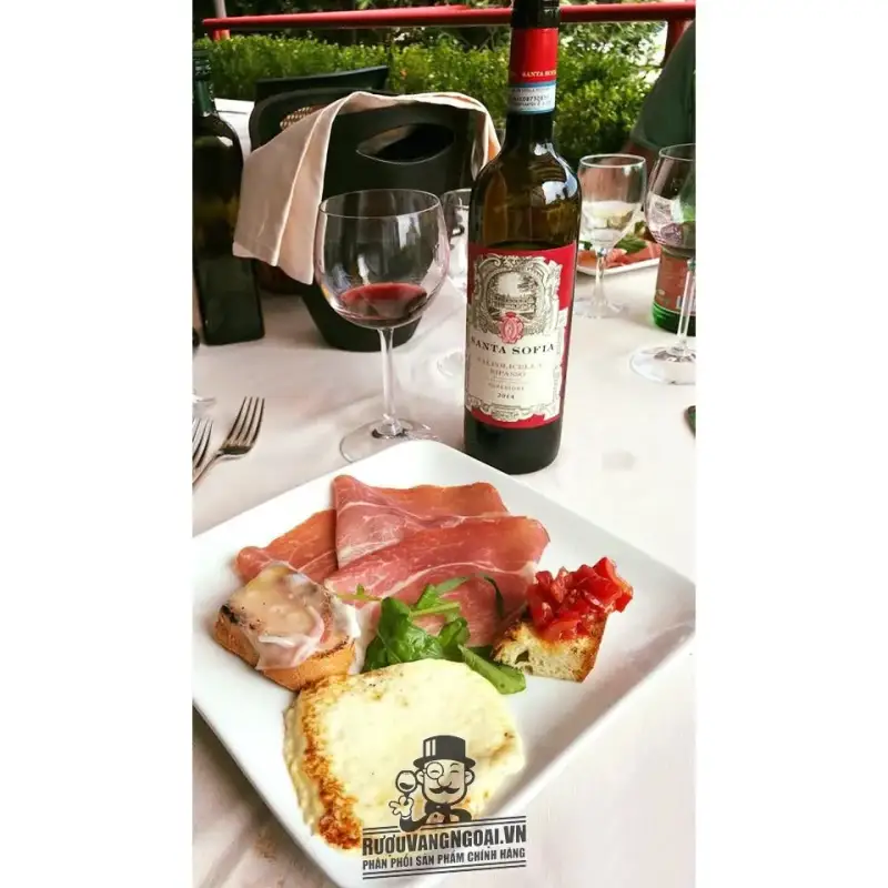 Vang Ý SANTA SOFIA VALPOLICELLA RIPASSO SUPERIORE