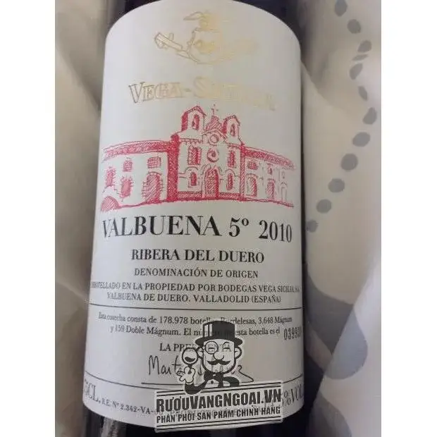 Vang Tây Ban Nha VEGA SICILIA VALBUENA 5