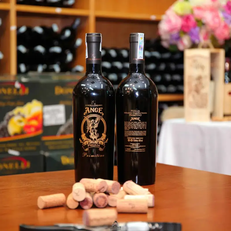 Rượu Vang Ý 18 Độ ANGE PRIMITIVO PUGLIA